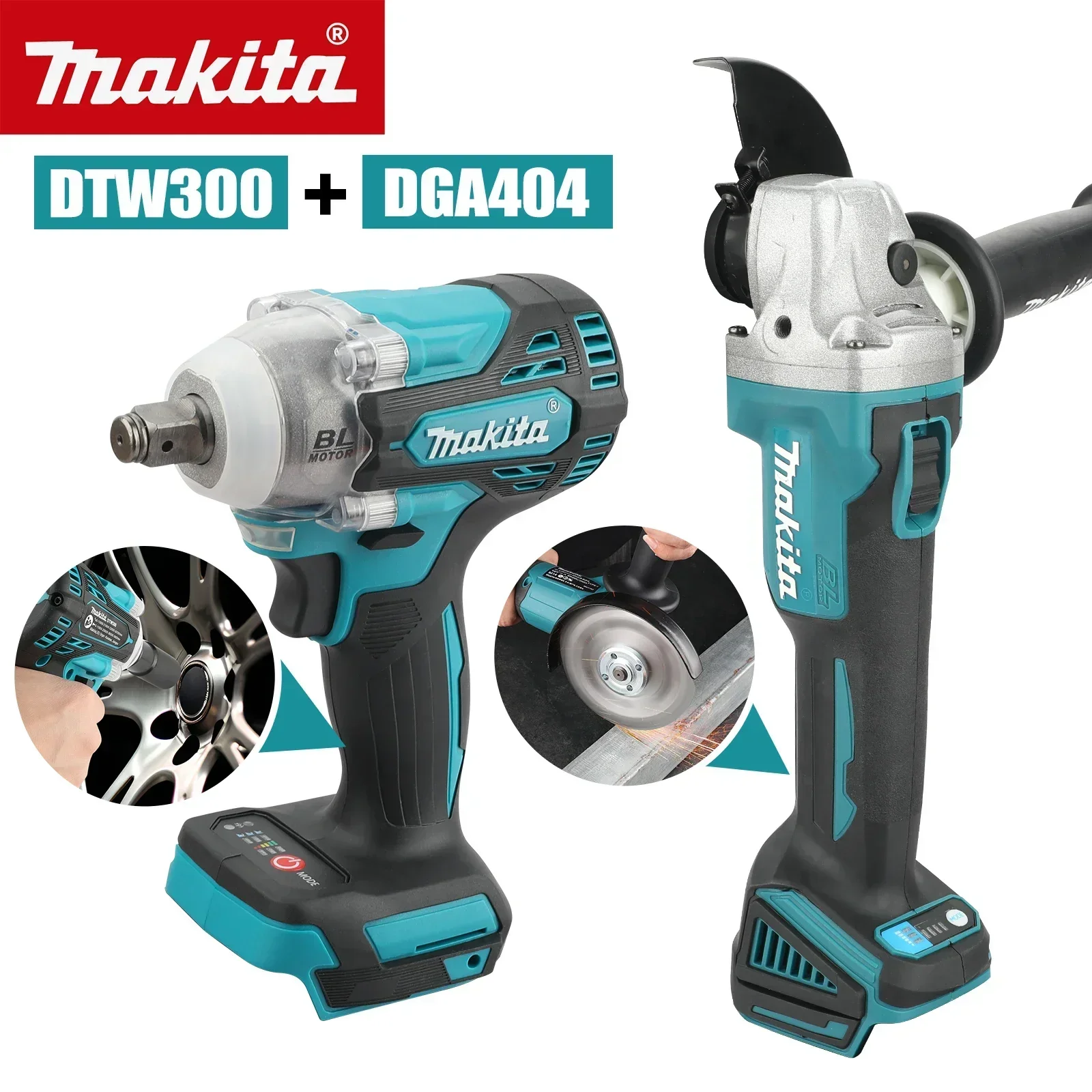 マキタDTW300またはDGA404コンボ：18V、580N - Makita Drill Dtw300 のレビューと価格