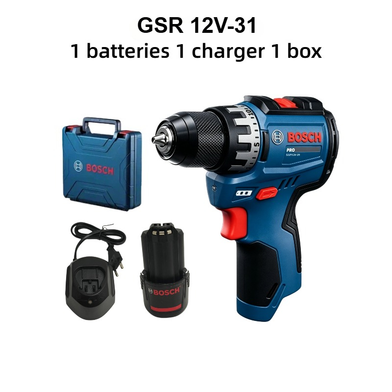 ボッシュプロフェッショナル GSR 12V-31 コードレス - Power Tools Professional のレビューと価格